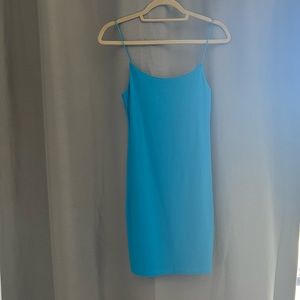 Zara Blue bodycon dress